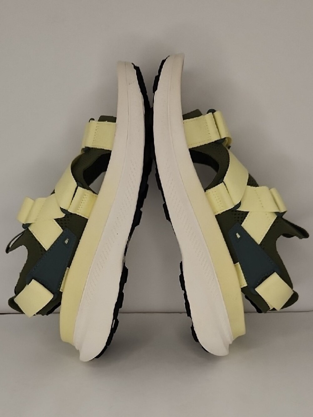 Teva Olive and Pale Yellow Sport Sandals - Picture 6 of 8